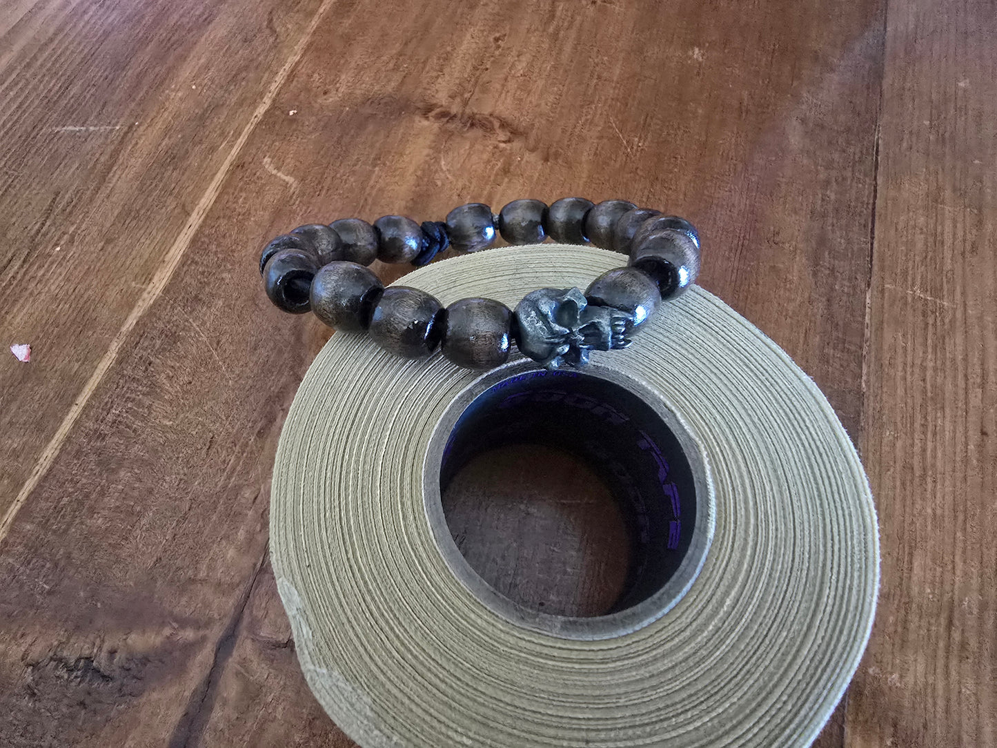 Whiskey barrel fang shock cord bracelet