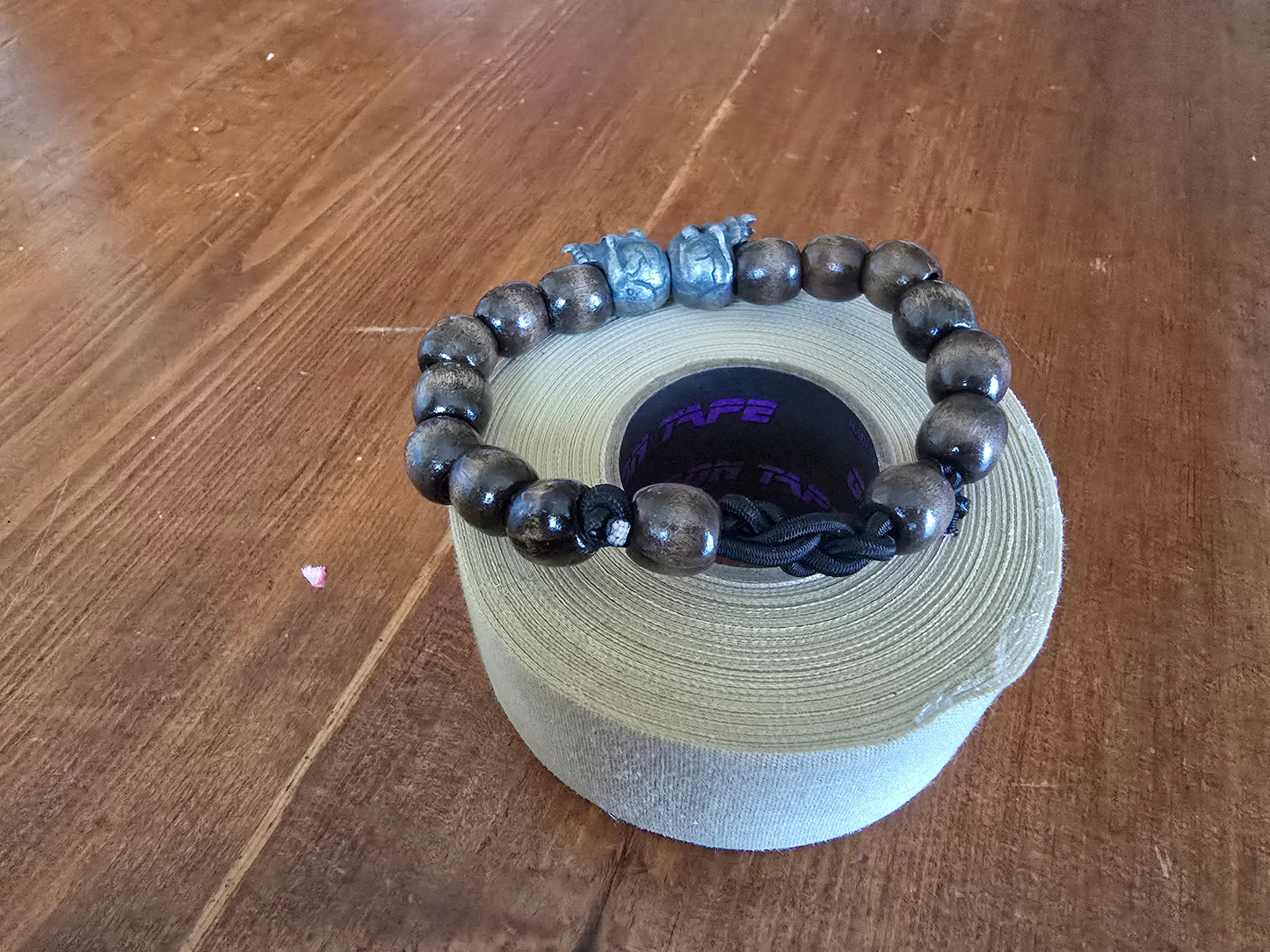 Whiskey barrel skulls bracelet