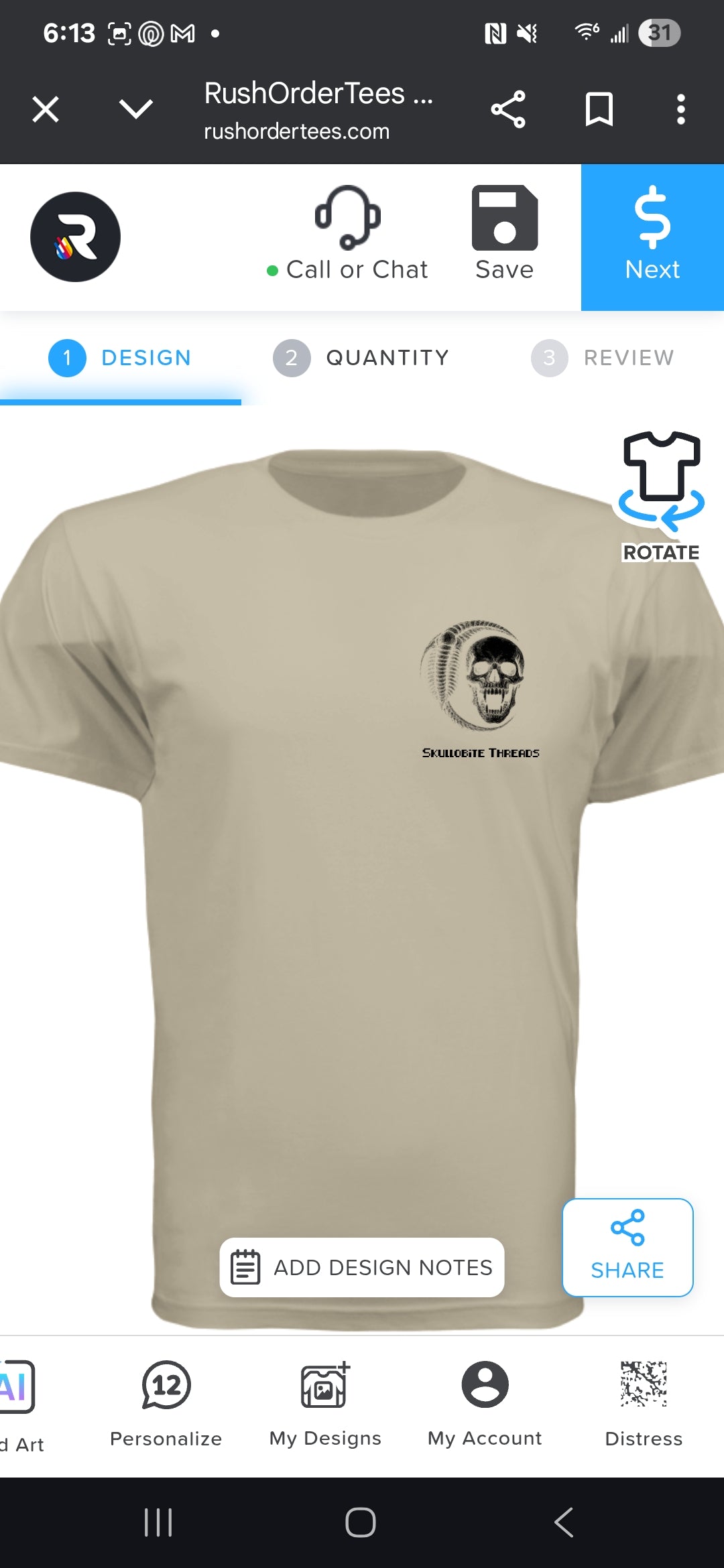 Skullobite cult standard/ sand drop