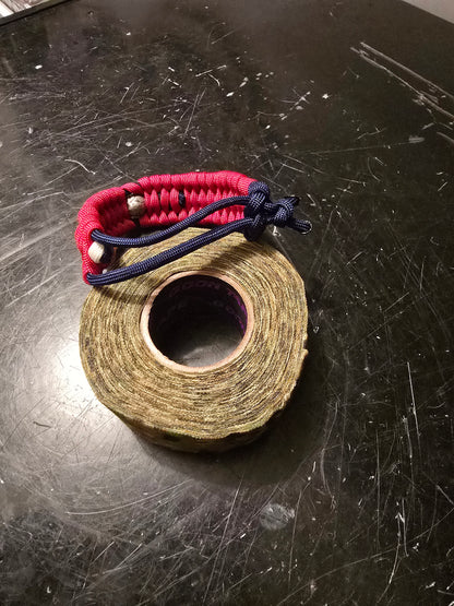 Stars and skulls paracord bracelet