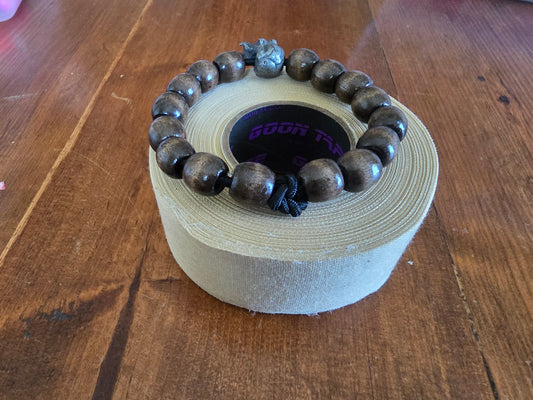 Whiskey barrel fang shock cord bracelet