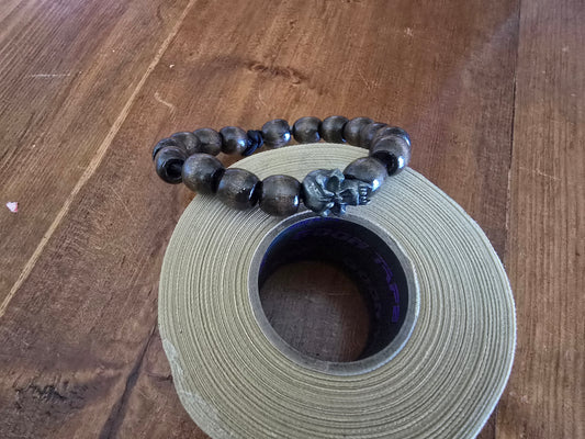 Whiskey barrel fang shock cord bracelet