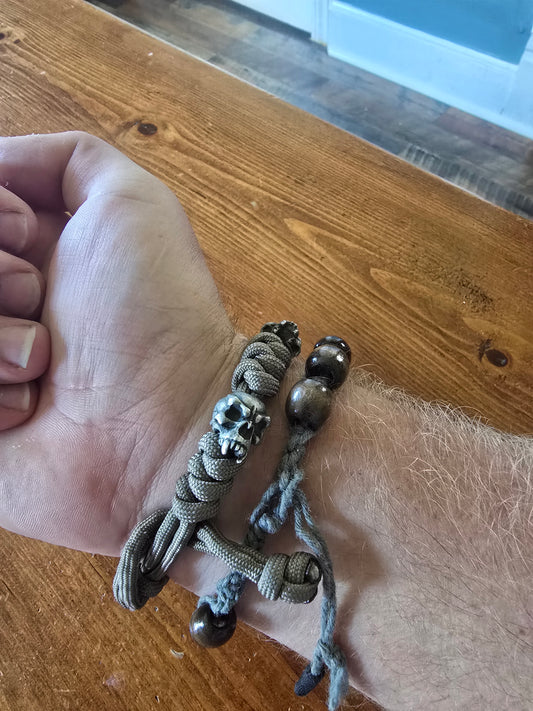 Skullobite totem of skulls bracelet